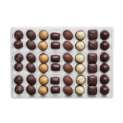 Summerbird Collection gaveæske fyldt chokolade 192 stk 2130g
